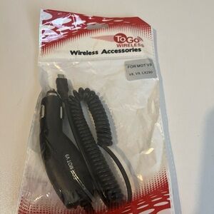 Togo Wireless Car Charger - Black Motorola V8 V9 LX290